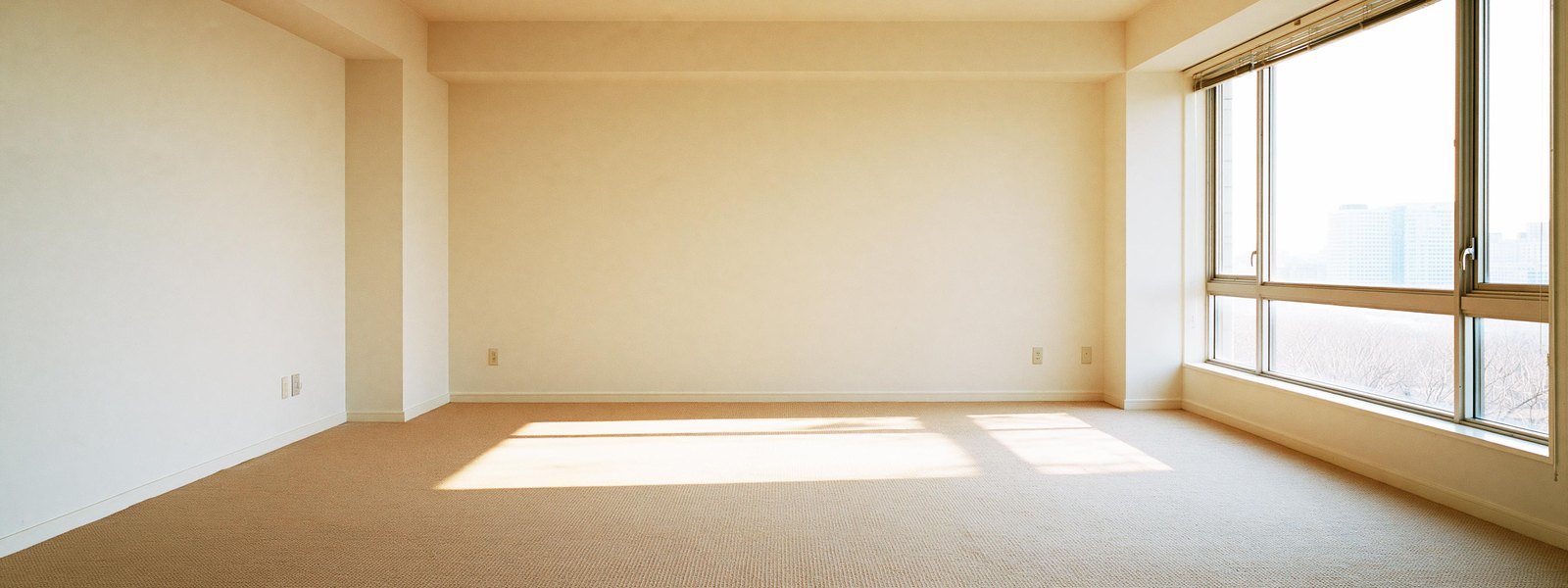 Finished interior wall and ceiling in a Colorado Springs home