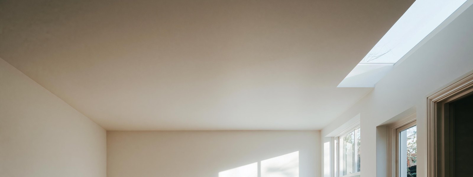 Smooth finished ceiling in a Colorado Springs home